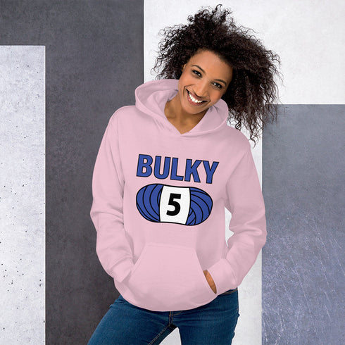 BULKY! Unisex Yarn Lover's Hoodie, Knitting Shirt, Crochet Shirt, Yarn Shirt, Knitting Sweatshirt, yarn lover gift, knit gift, knitter gift